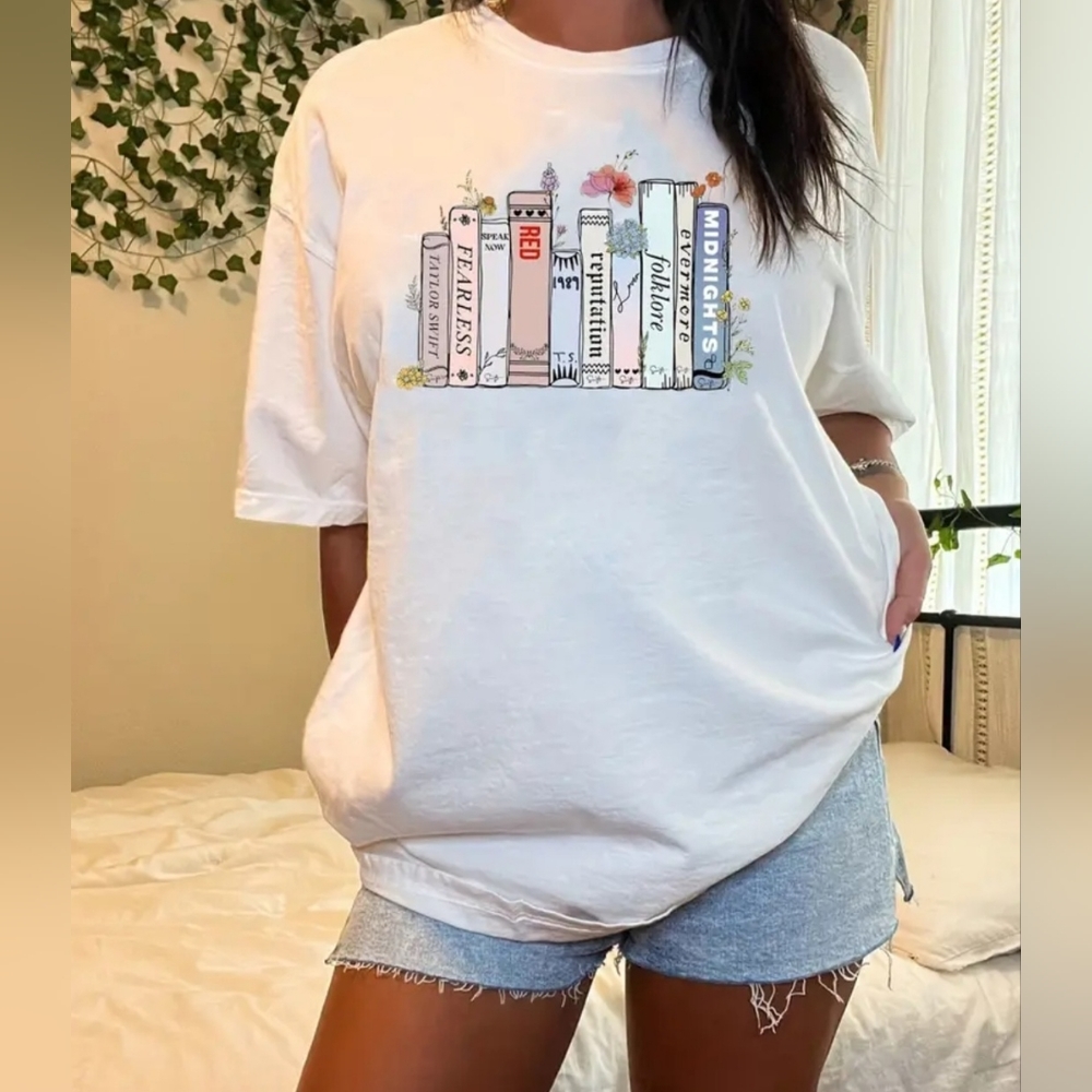 Taylor Swift Eras Album Tshirt - Medium - New